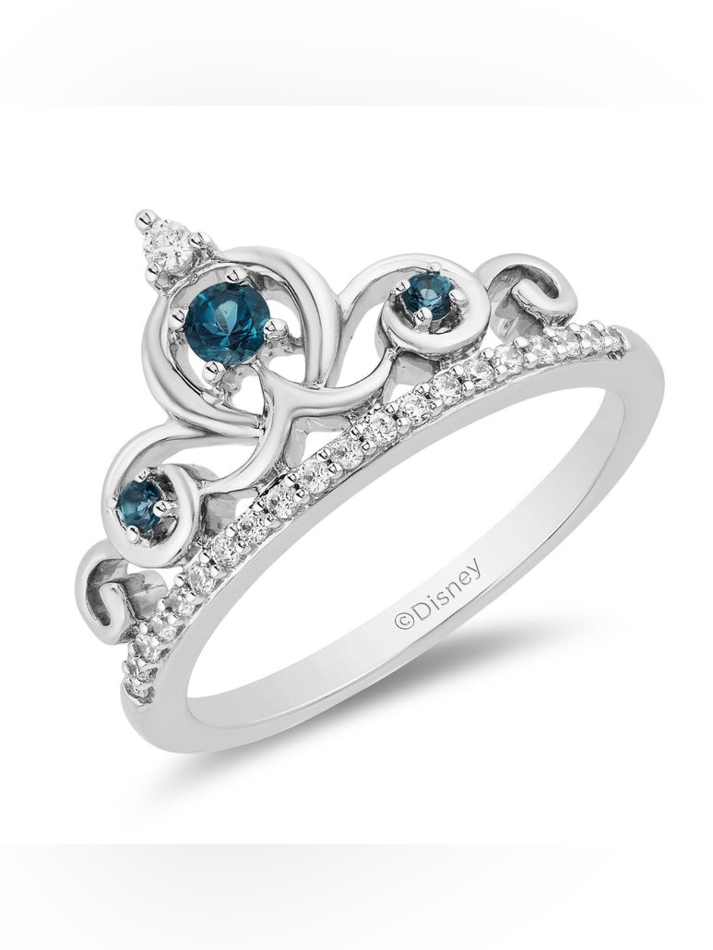 🏰DISNEY🏰CINDERELLA TIARA DIAMOND RING🏰 - Picture 2 of 8